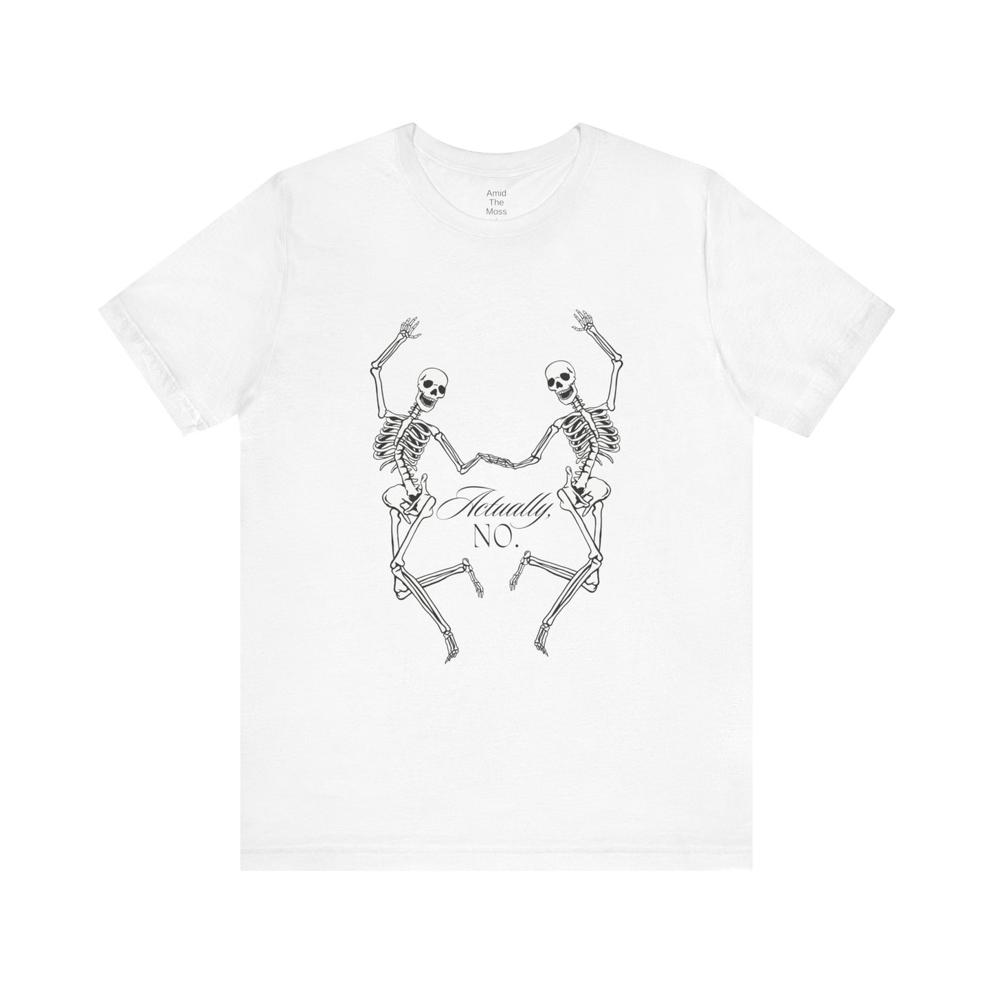 "Actually, No." Unisex Jersey Tee