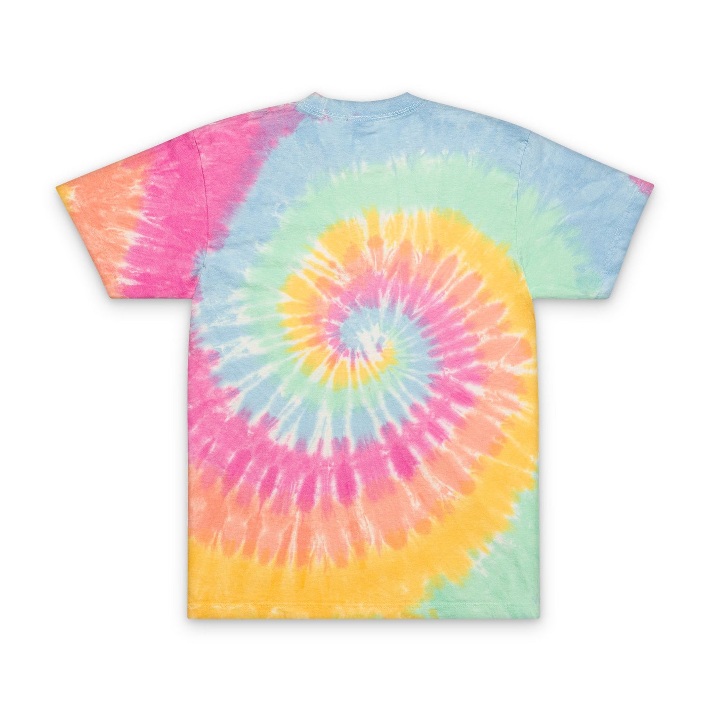 "Duh" Embroidered Oversized Tie-Dye T-Shirt