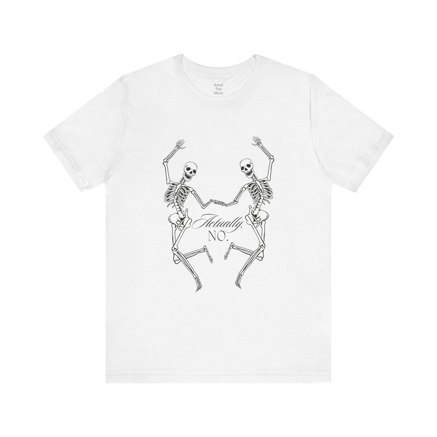 "Actually, No." Unisex Jersey Tee