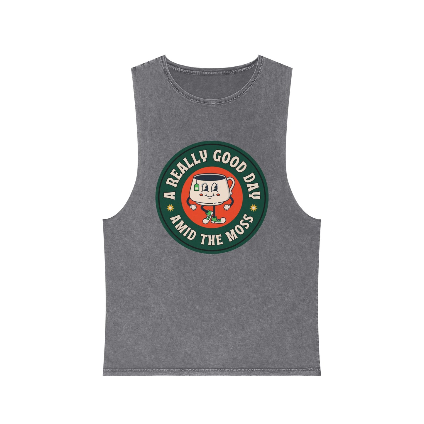 A Really Good Day Unisex Stonewash Tank Top