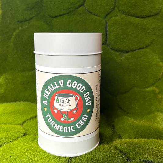 A Really Good Day - Turmeric Chai Tea Tin (50+ servings)