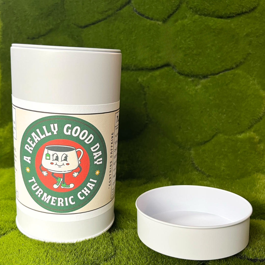 A Really Good Day - Turmeric Chai Tea Tin (50+ servings)