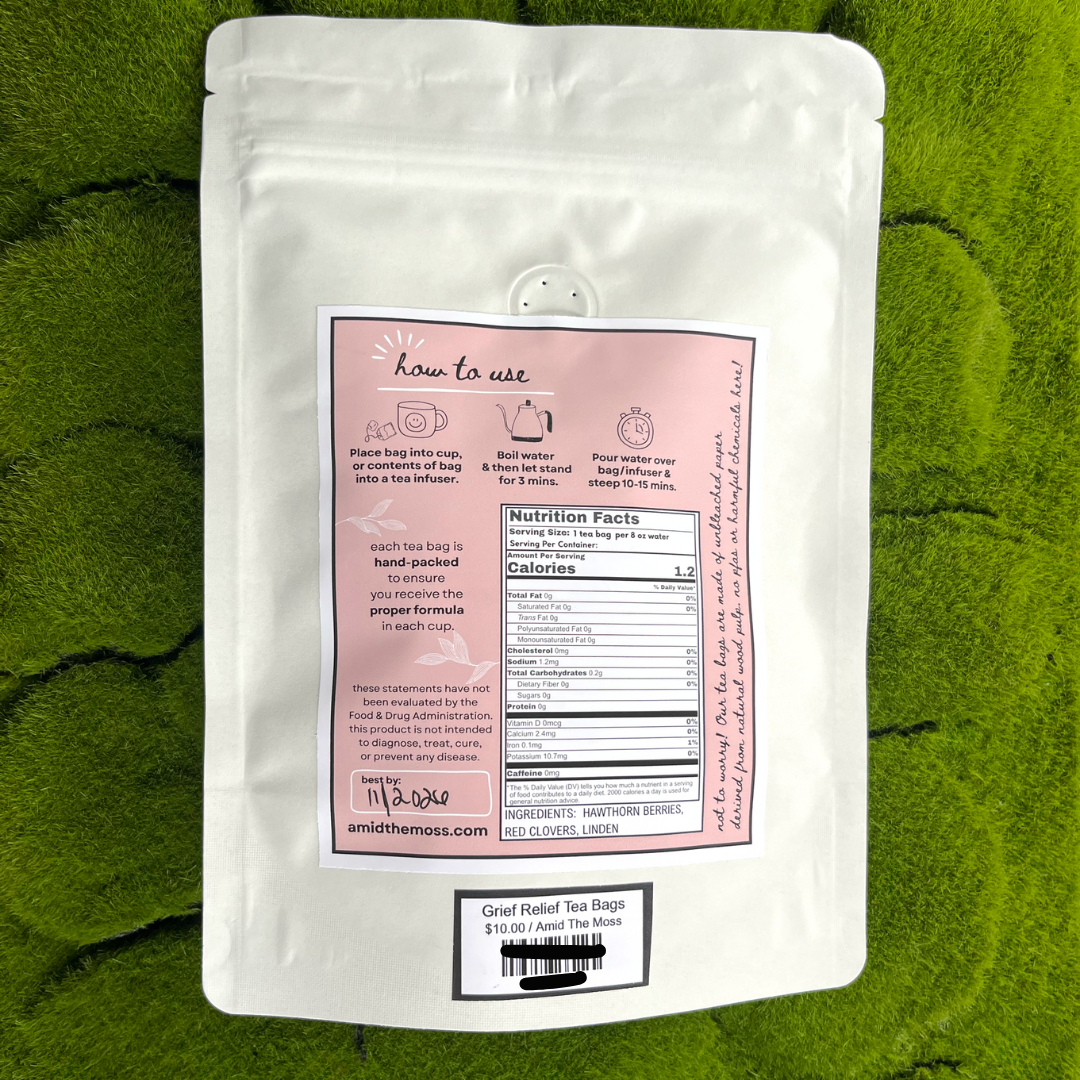 Grief Relief Tea Bags