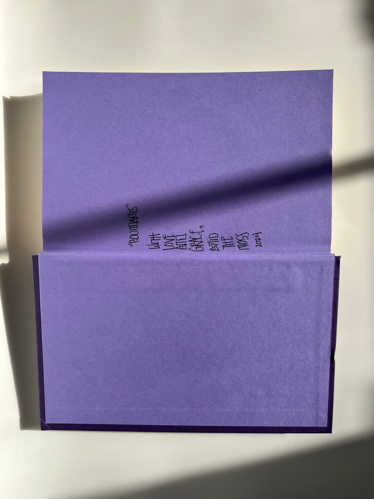 "boundaries" book box