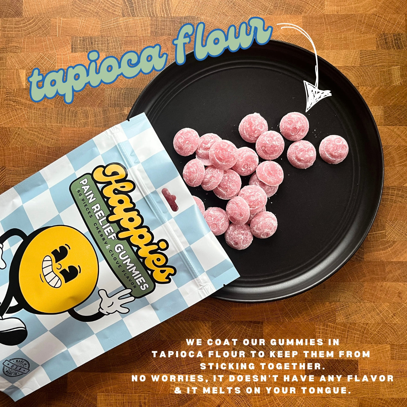 Happies Pain Relief Gummies