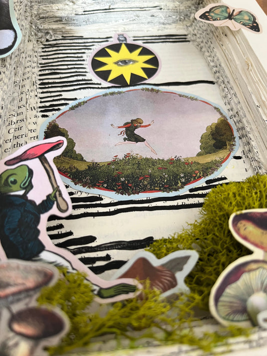 Libra Book Box representing connection to nature, forest belonging, and childlike wonder