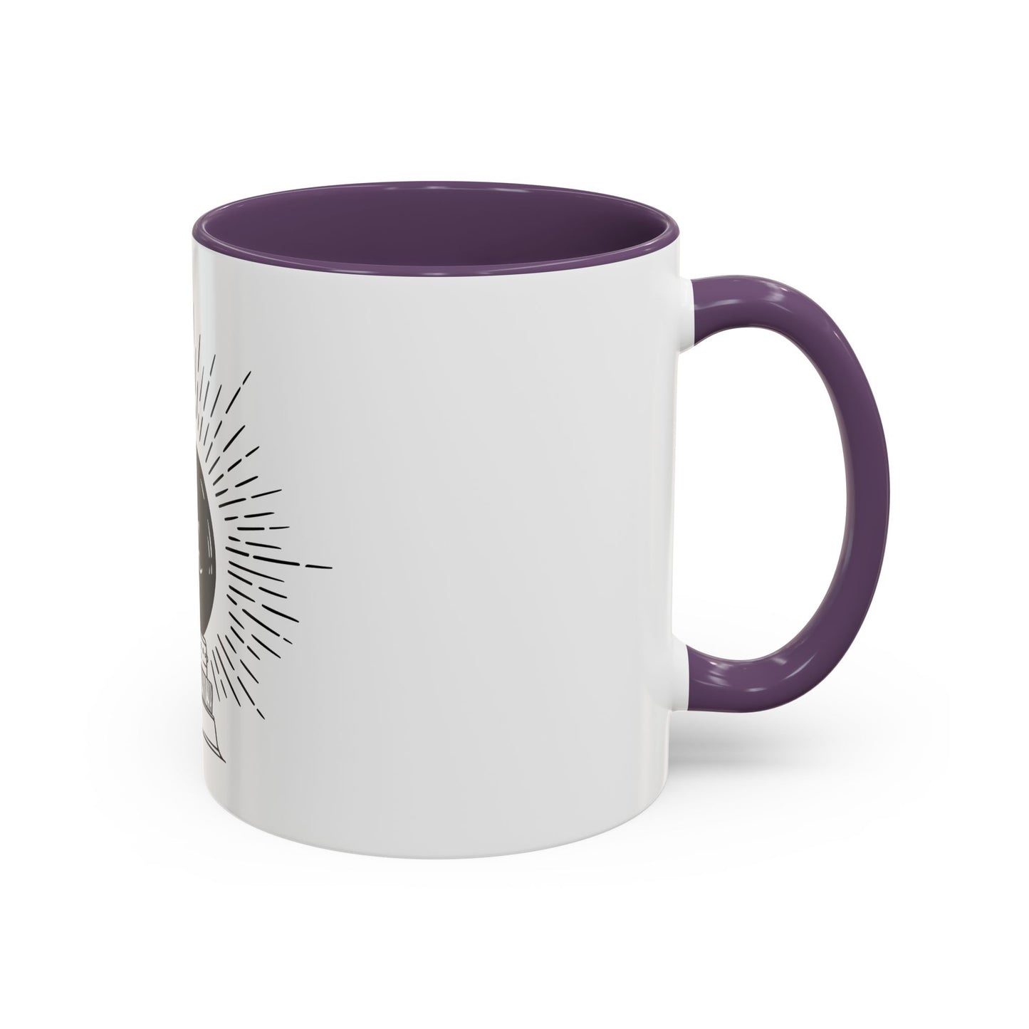 "duh" Accent Coffee Mug  11oz