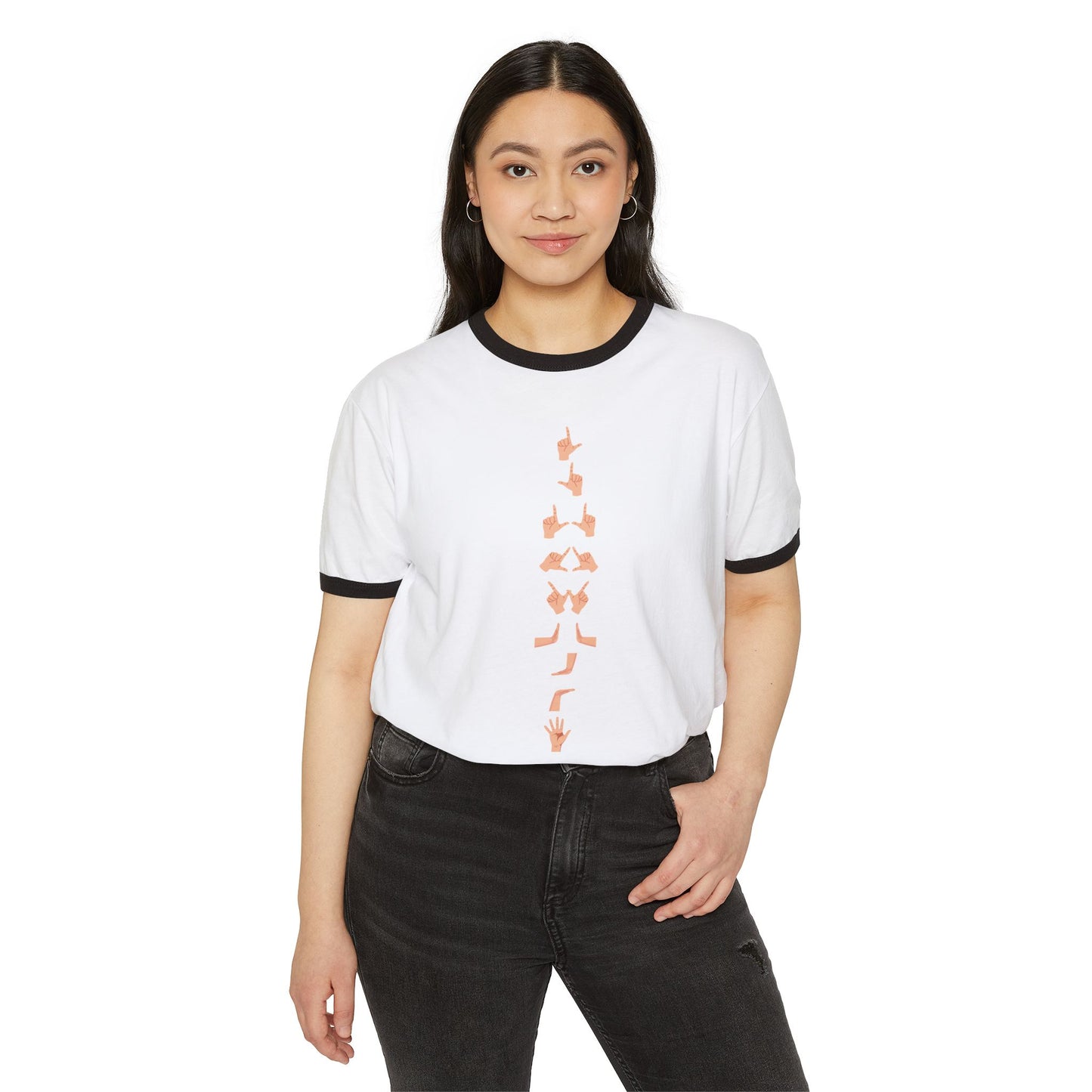 Millennial-Sytle, Playgroundjutsu Cotton Ringer Tee