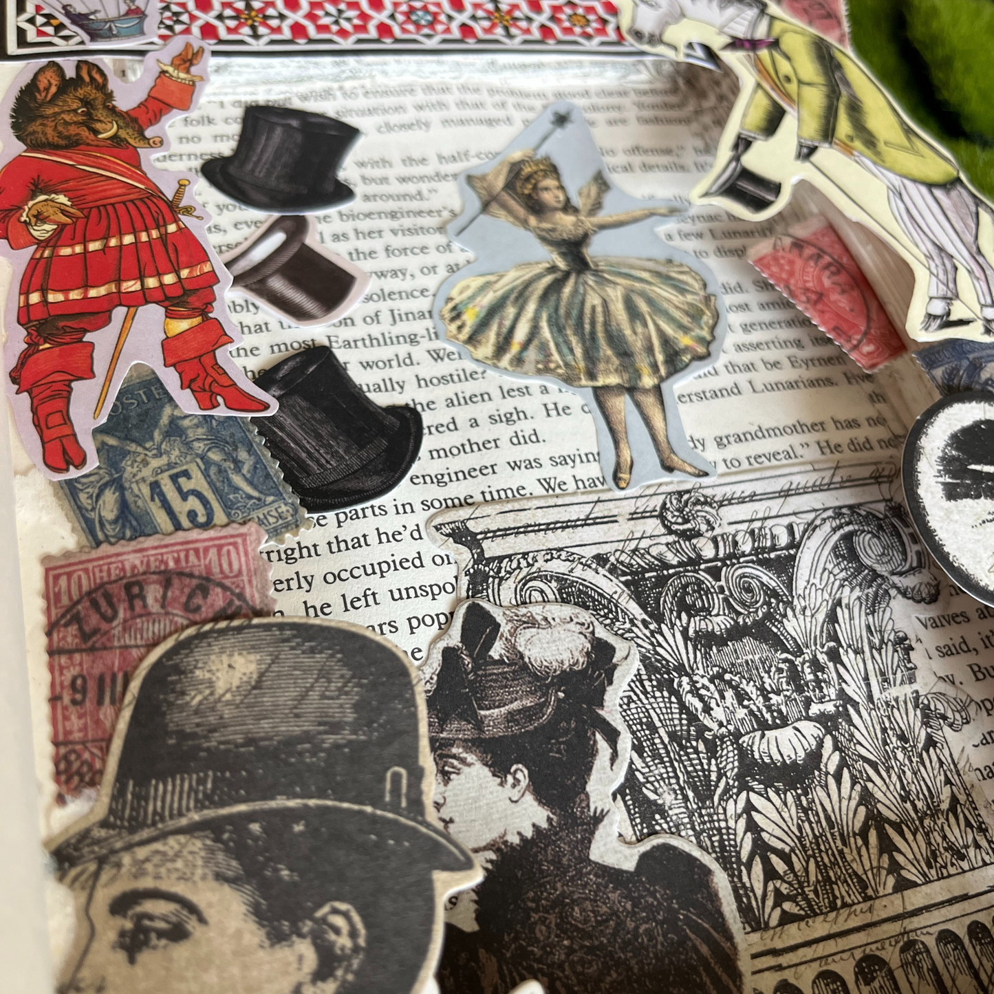 "hat in the ring" book box