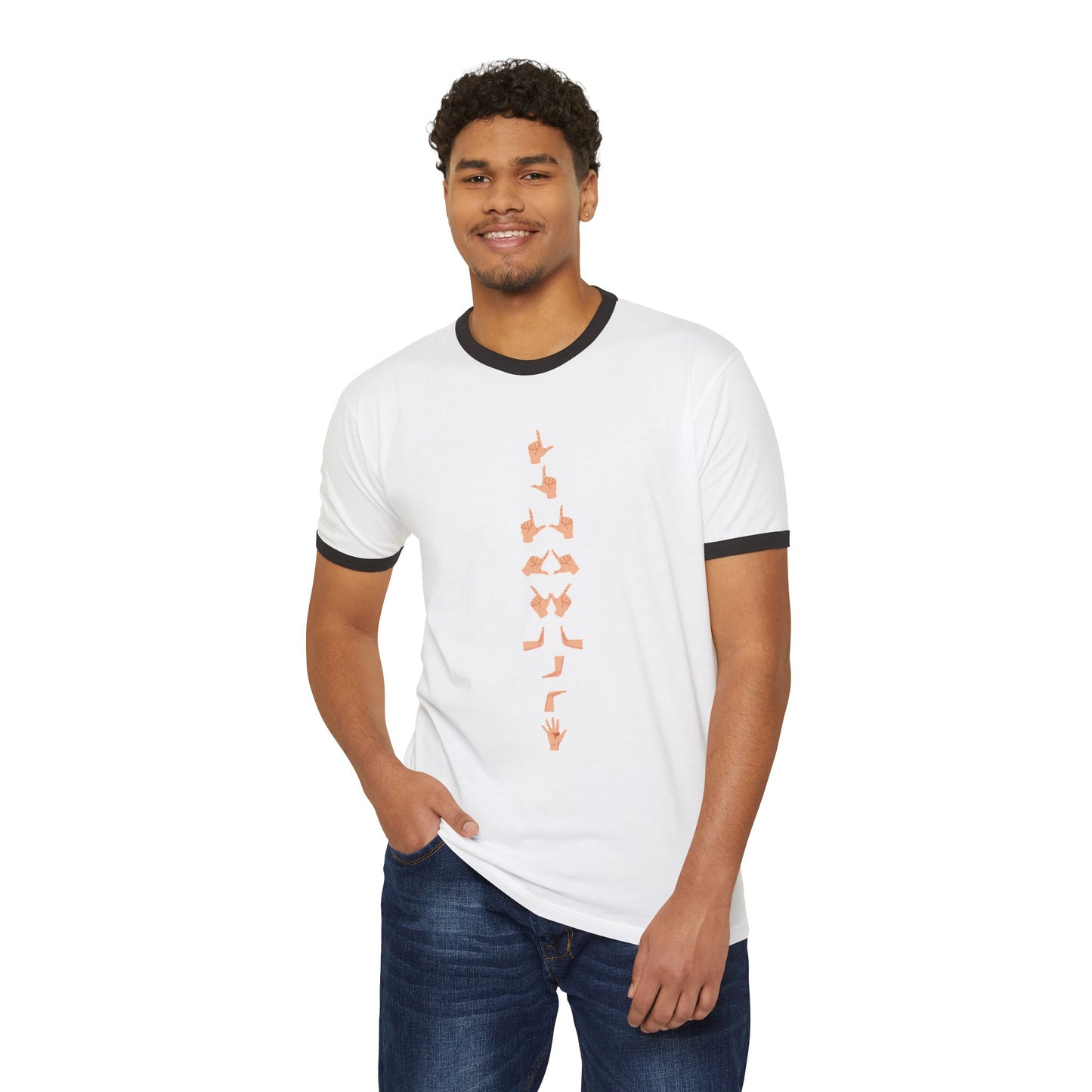 Millennial-Sytle, Playgroundjutsu Cotton Ringer Tee