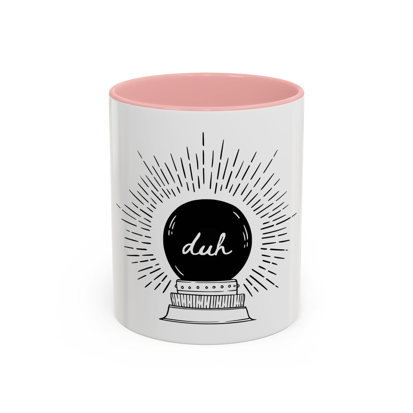 "duh" Accent Coffee Mug  11oz