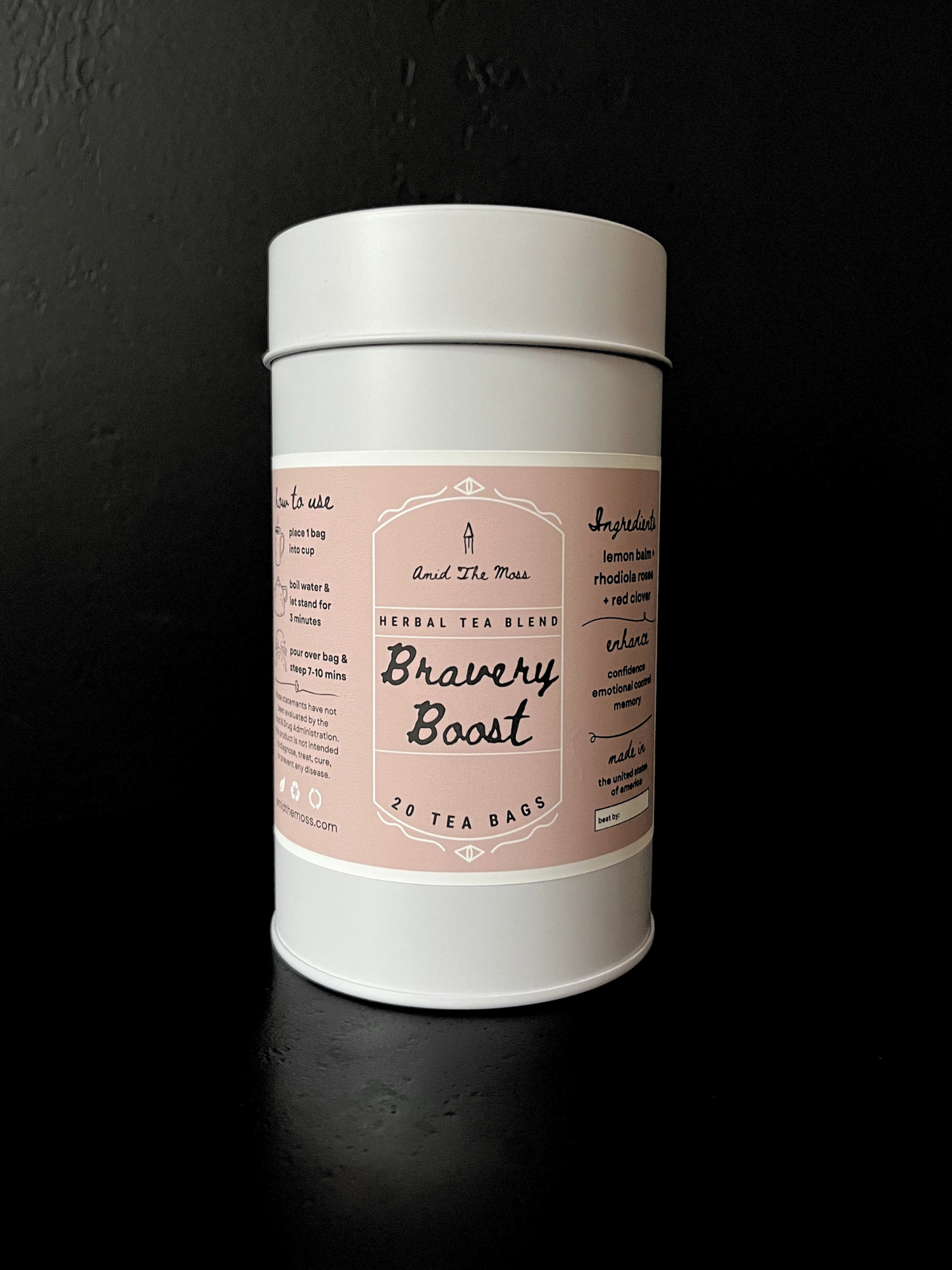 Bravery Boost Tea Tin