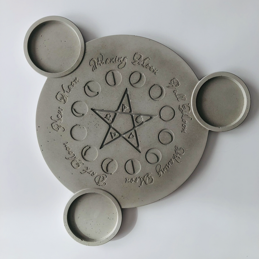 Grey Moon Phase Tray