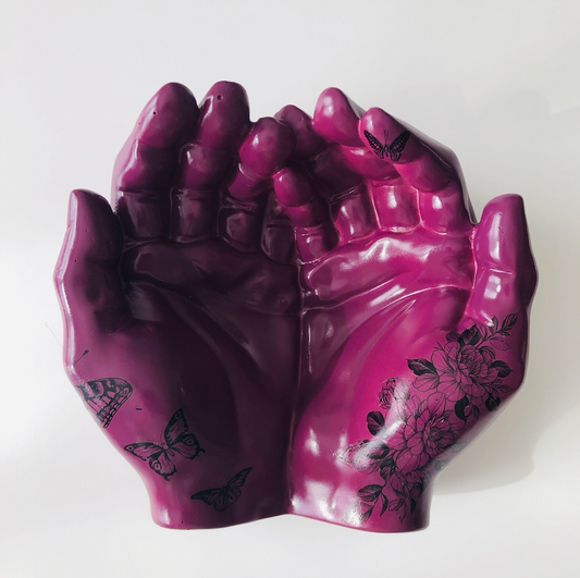 Purple Hands