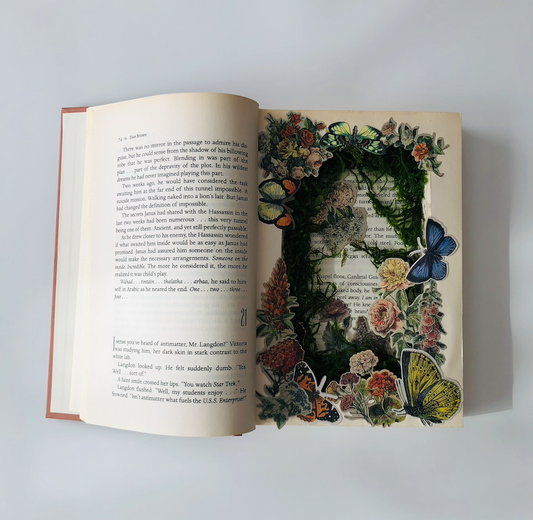 "amid the moss" book box