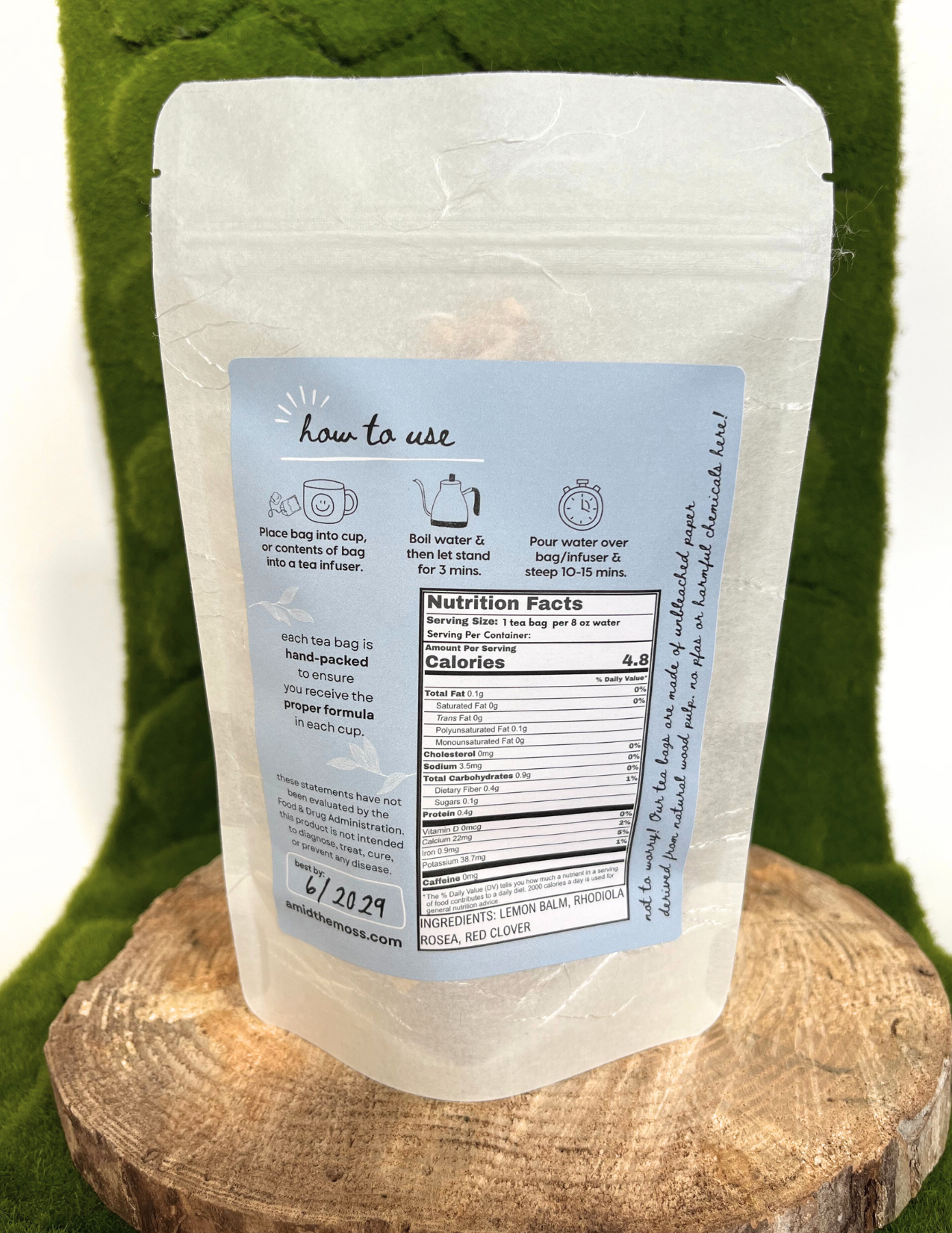 Joyful Energy tea blend for mood support and mental clarity