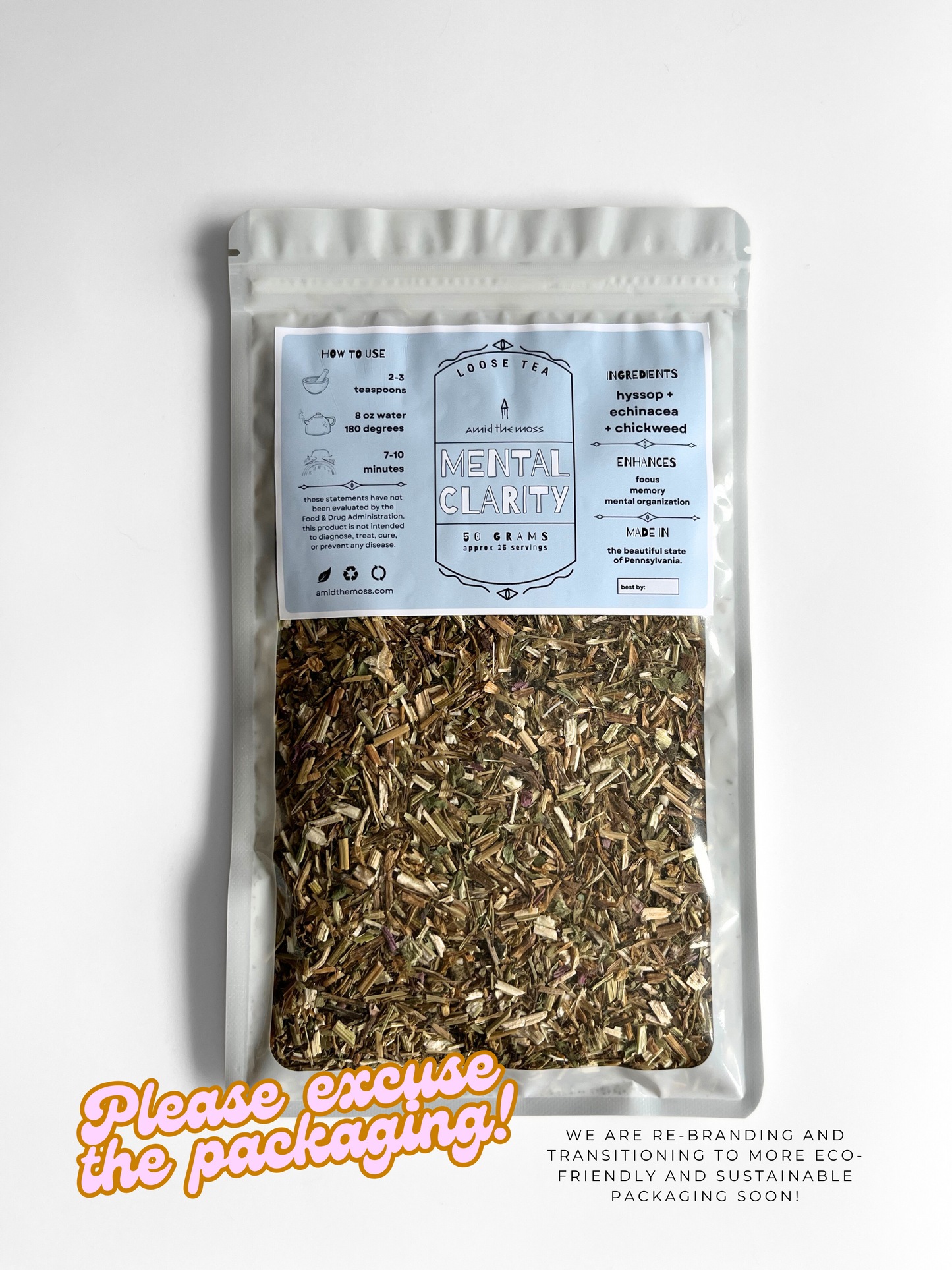 Mental Clarity Loose Tea Pouch